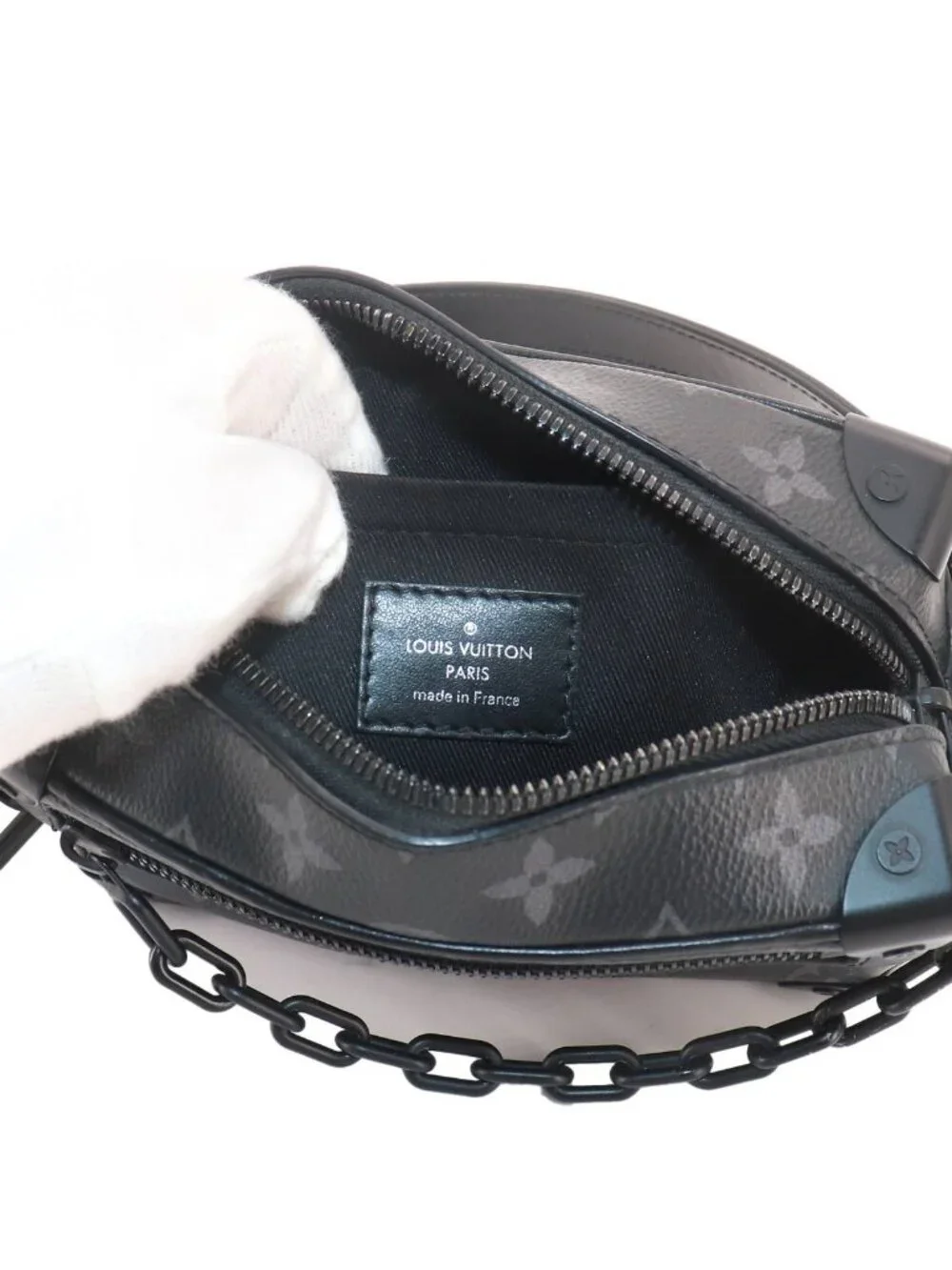 Louis Vuitton Monogram Eclipse Mini Soft Trunk